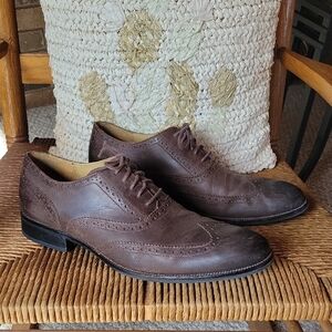 Cole Haan wingtip oxford, brown, size 13M
